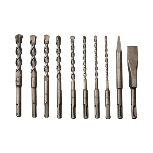 Juego de brocas y cinceles SDS-Plus Makita D-45820 - contenido del estuche