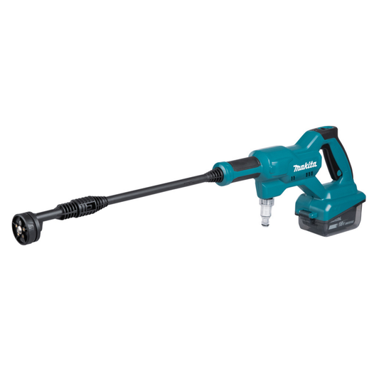 Hidrolavadora inalámbrica Makita DHW180Z de 18V con batería y cargador