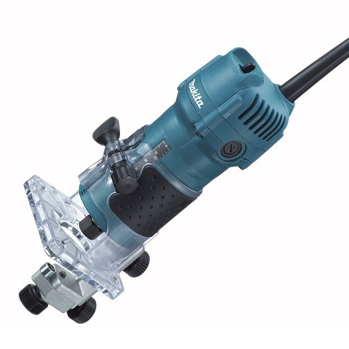 Rebordeadora Makita 3709 de 1/4 pulgada, 6 mm, para corte y acabado de laminados