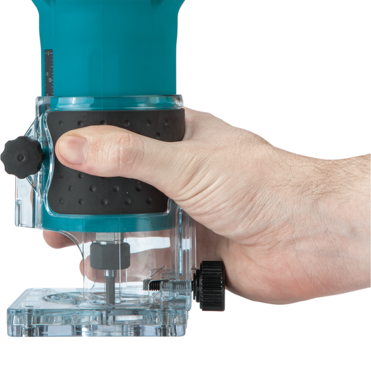 Rebordeadora Makita 3709 - vista lateral
