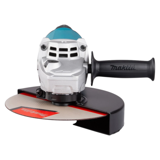 Pulidora angular Makita GA9090 - vista lateral