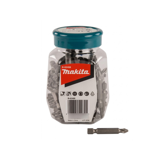 Jarra de 100 puntas Phillips PH2 Makita B-62468