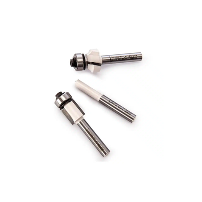 Juego de fresas para router Makita D-53344 - detalle de los perfiles