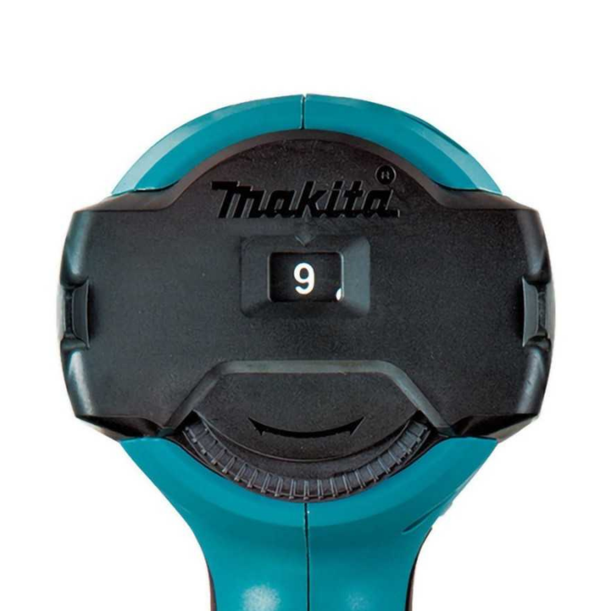 Pistola de calor Makita HG6031VK - detalle del control de temperatura