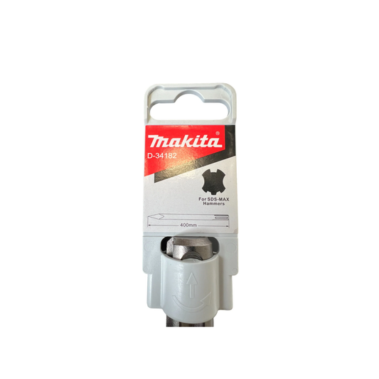 Cincel de punta SDS-MAX Makita D-34182 - detalle de la punta