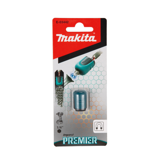 Adaptador magnético Makita E-03442 - detalle del portapuntas