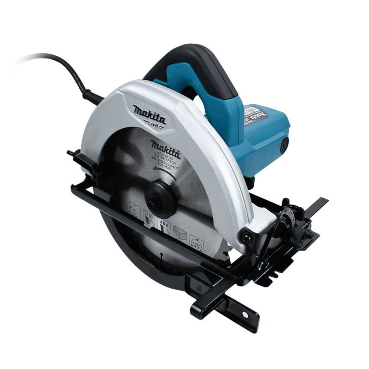 Sierra circular eléctrica Makita M5801B para cortes en madera