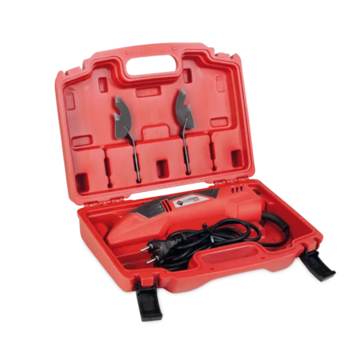 Raspador RUBI SCRAPER 250 - retirando material de juntas