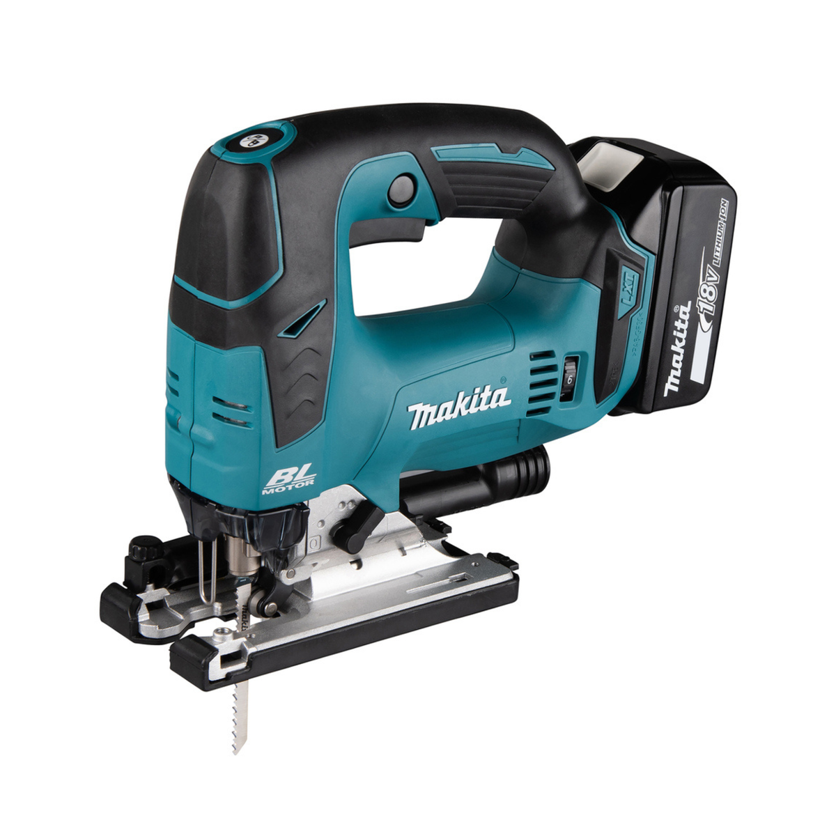 Sierra caladora inalámbrica Makita DJV182Z de 18V LXT