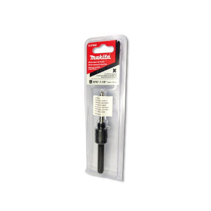 Árbol para sierra copa bimetal SDS-Plus Makita D-21842 de 9/16 a 1.1/8 pulgadas