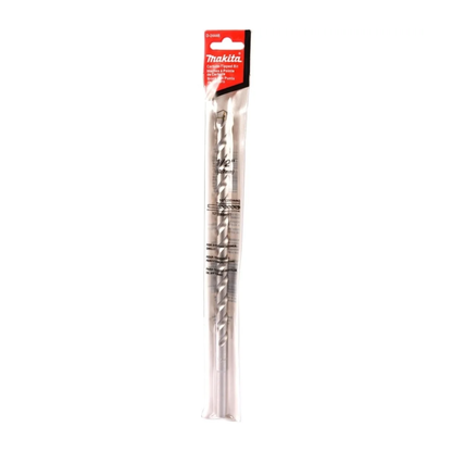 Broca de muro recta Makita D-24446 de 1/2 x 12 pulgadas para concreto