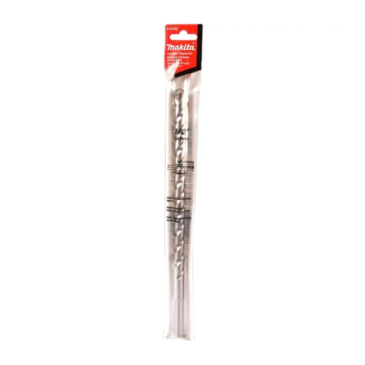 Broca de muro recta Makita D-24446 de 1/2 x 12 pulgadas para concreto