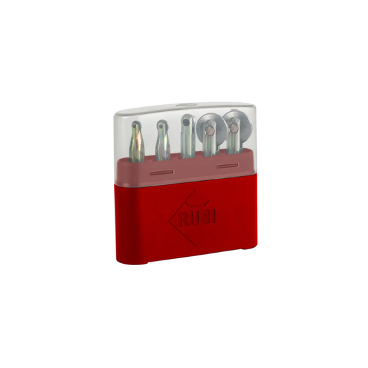 Kit de 5 rodeles de repuesto RUBI 01996 para cortadoras manuales