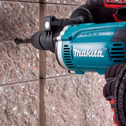 Taladro percutor Makita HP1630K - detalle del mandril